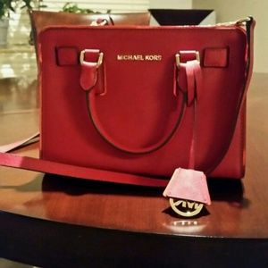 Michael Kors Authentic handbag in Red!